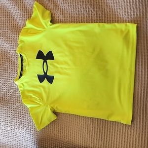 Boys under armor lime green